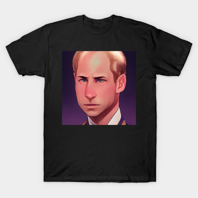 Prince William | Comics Style T-Shirt by ComicsFactory